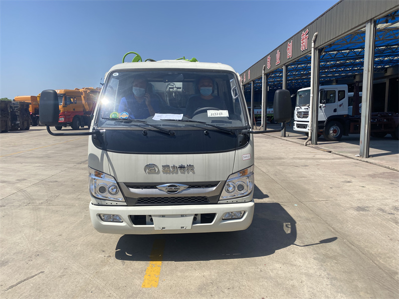 蓝牌 福田小卡侧装压缩垃圾车